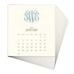 Monogram Calendar Refill