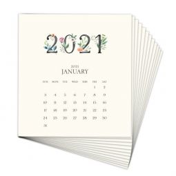 Hand Sparkled Calendar Refill