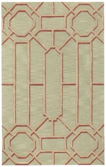 Fretwork Putty Rug