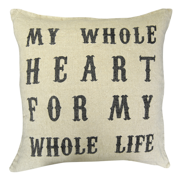 My Whole Life Pillow Seasonsgiftsandhome Com