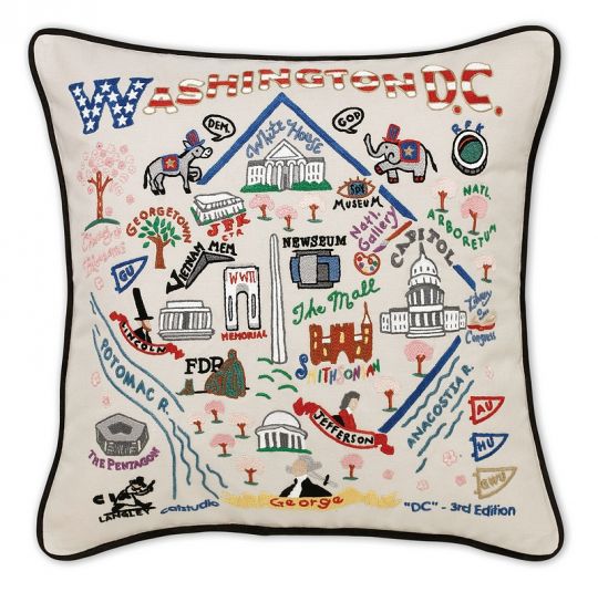 Washington D C Pillow Seasonsgiftsandhome Com