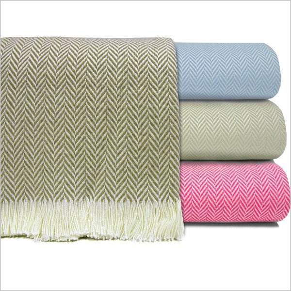 Herringbone Throw 4 Color Options