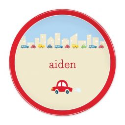 Cars Melamine Plate by Boatman Geller
