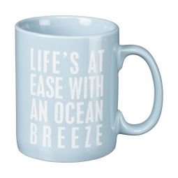 Life's at Ease with an Ocean Breeze Mug