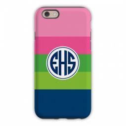 Bold Stripe Pink Cell Phone Case