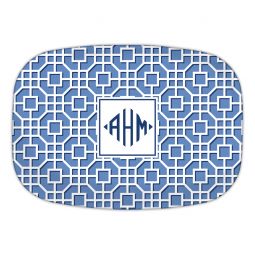 Fret Navy Melamine Platter