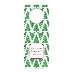 Vintage Trees Bottle Tags