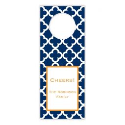 Bristol Navy Bottle Tags