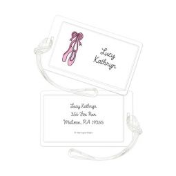 Ballet Shoes Luggage Tags Set 2