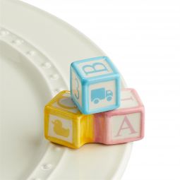 Nora Fleming Baby Blocks Mini