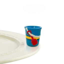 Nora Fleming Blue Sand Pail Mini