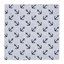 Set 4 Anchor Blue Napkins