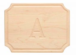 Scallop Edge Maple Rectangular Cutting Board - Assorted Sizes