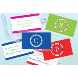 Bright Luggage/Bag Tags Set 4
