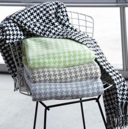 Houndstooth Throw