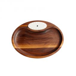 Nora Fleming Walnut Tidbit Dish