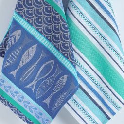Santorini Kitchen Towel Set 2
