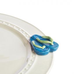 Nora Fleming Flip Flops Mini